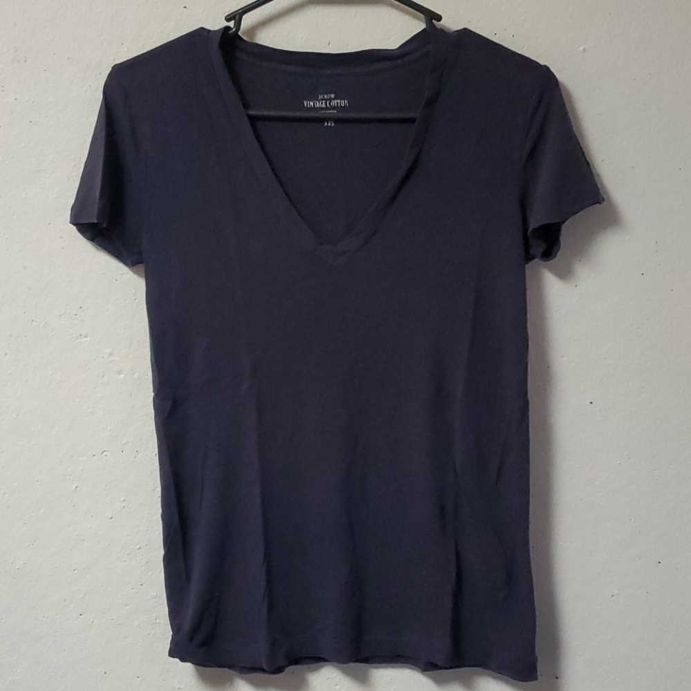 JCrew Vintage V-Neck